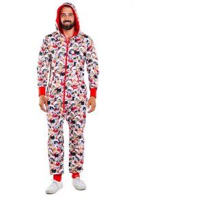 Tipsy Elves Onesie Cats Print Onesie Unisex NEW with Tags Small